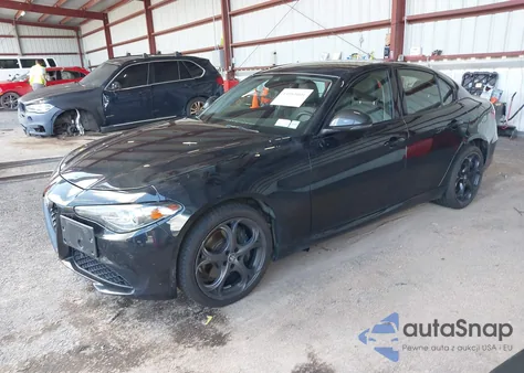 2019 Alfa Romeo Giulia Ti Awd z USA, uszkodzony, nr VIN ZARFANBN4K7608407